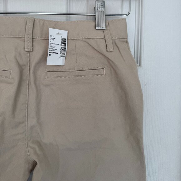 NWT The Children's Place Girls, Sandy Khaki Uniform Bermuda Shorts, Size 8 - Picture 12 of 12